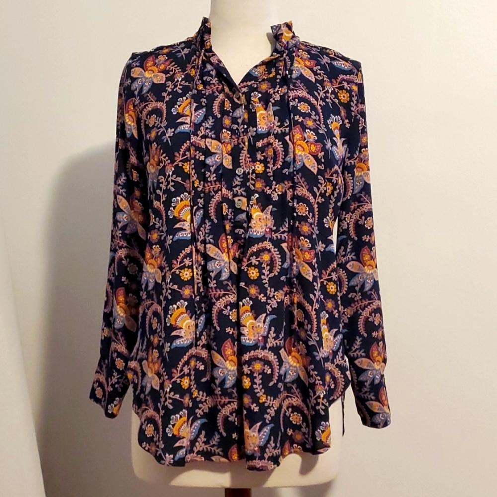 3 for $15 NWT Loft Floral LS Blouse